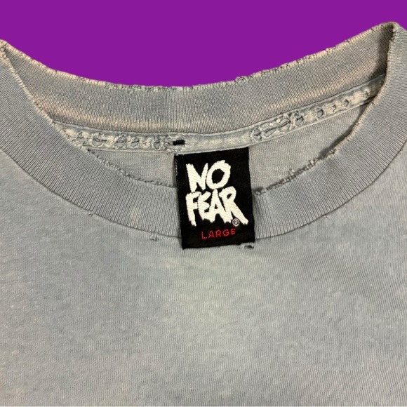 Y2K No Fear Graphic Tee - Picture 4 of 4